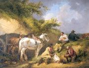 The Labourer's Luncheon George Morland